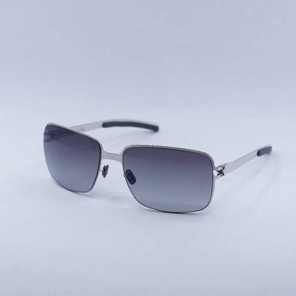 🕶️ New Mykita MYKITA-COUNTER-MAJA-SILVE GRADIENT 17 Sunglasses - Silver Frame